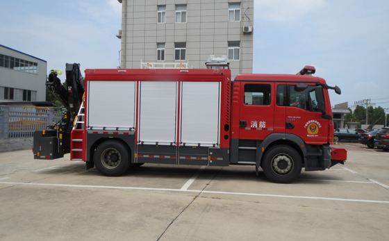 德國MAN進(jìn)口搶險(xiǎn)救援消防車